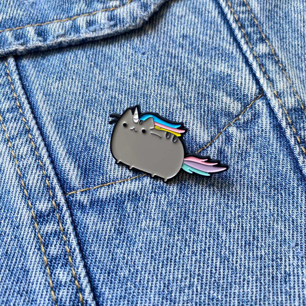 PIN GATO UNICORNIO