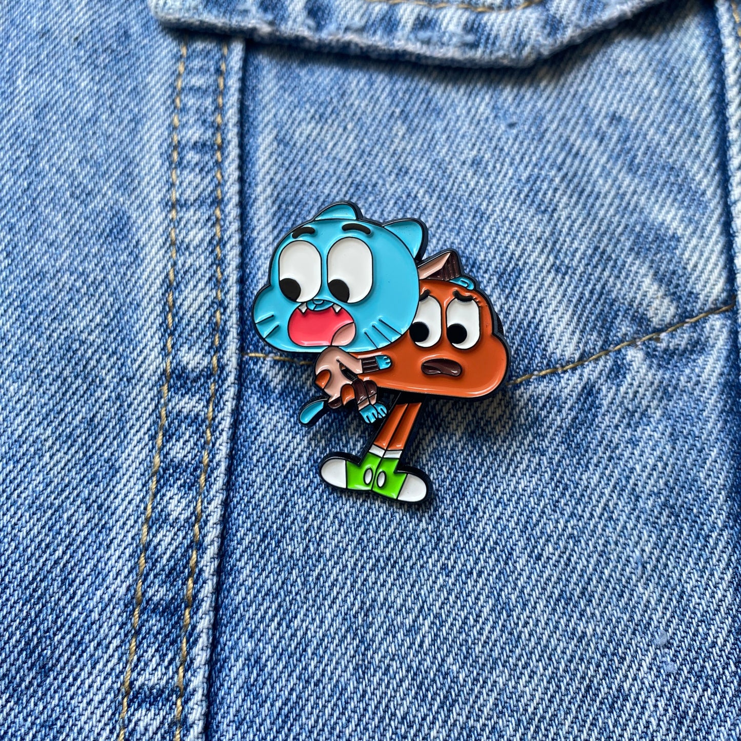 PIN GUMBALL Y DARWIN