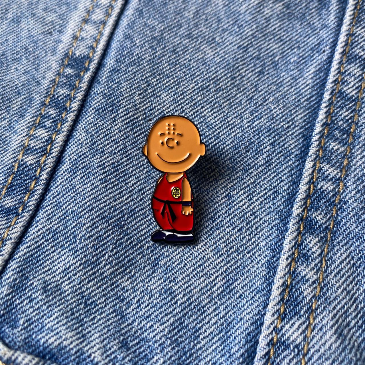 PIN CHARLY BROWN X KRILIN