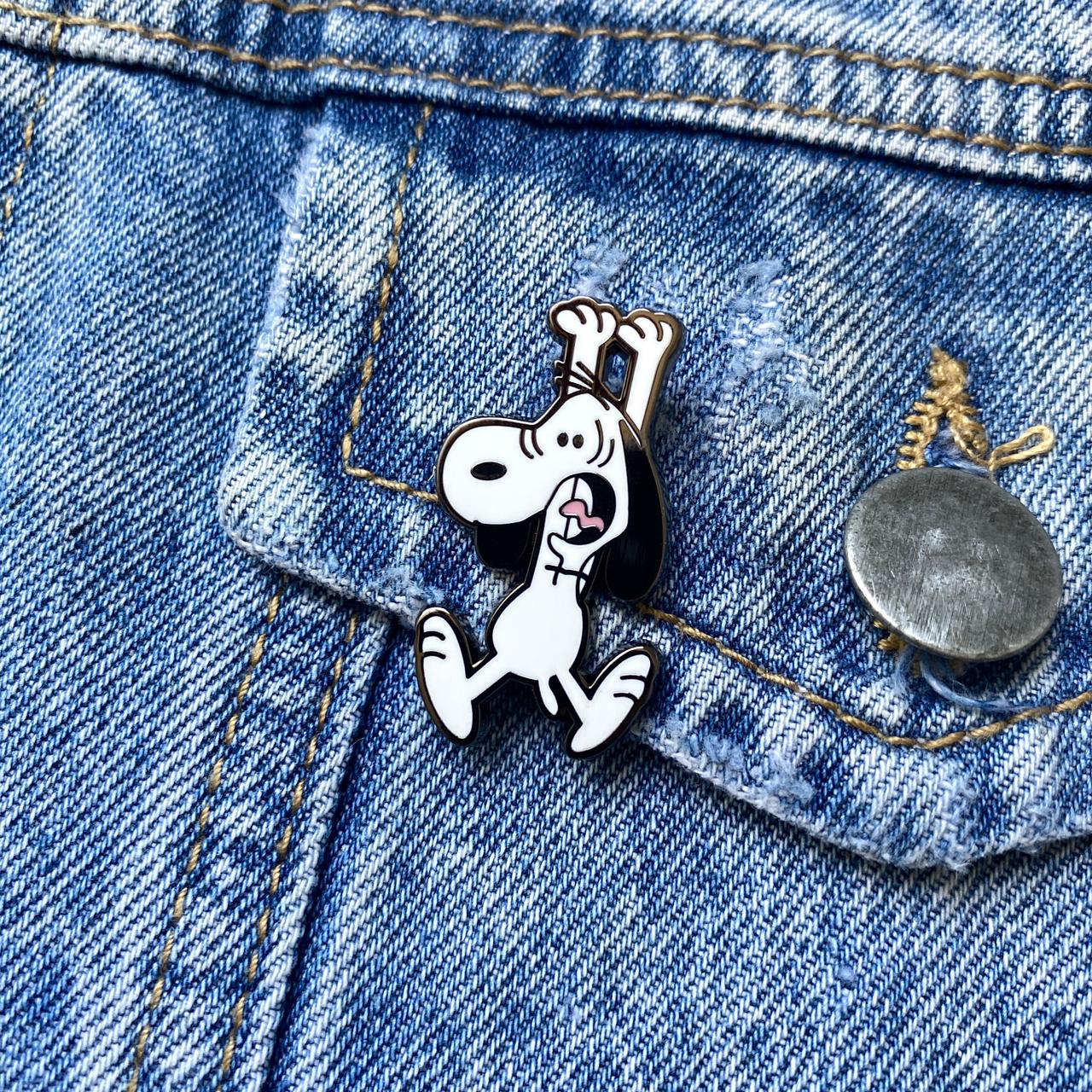PIN SNOOPY ASUSTADO