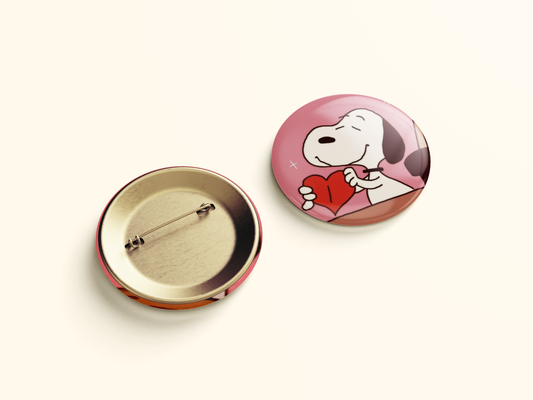 PIN SNOOPY CORAZON