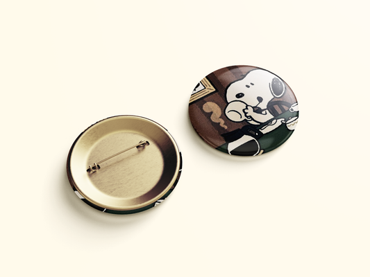 PIN SNOOPY SOFISTICADO