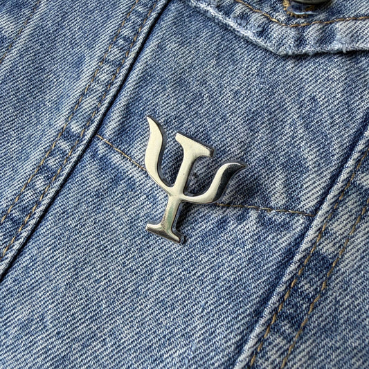 PIN PSICOLOGÍA PLATEADO
