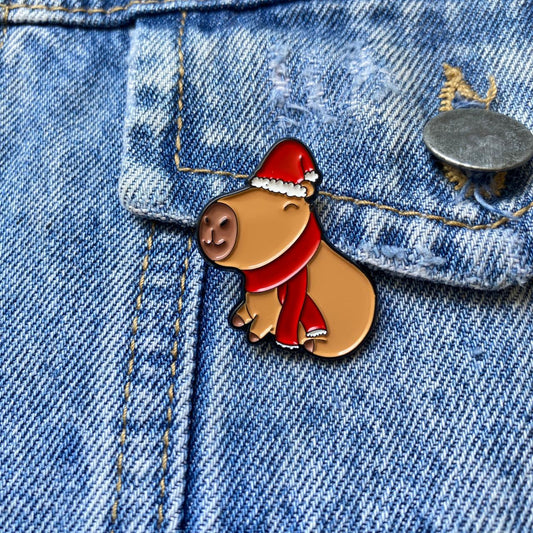 PIN CAPIBARA NAVIDEÑO