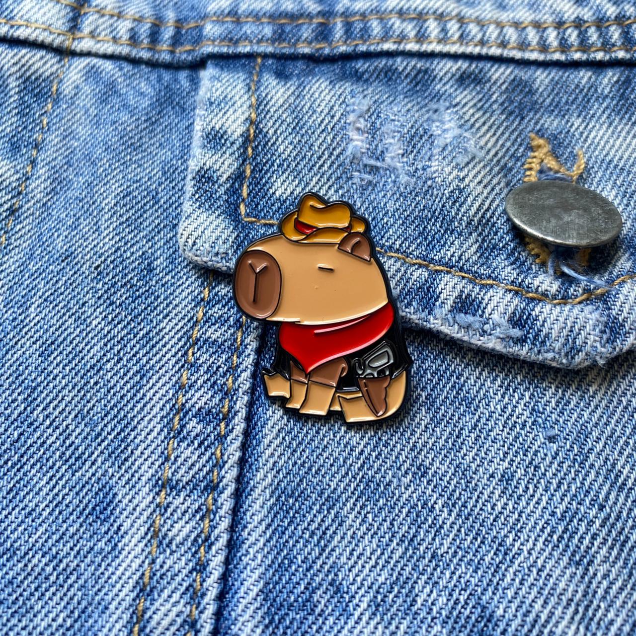 PIN CAPIBARA VAQUERO