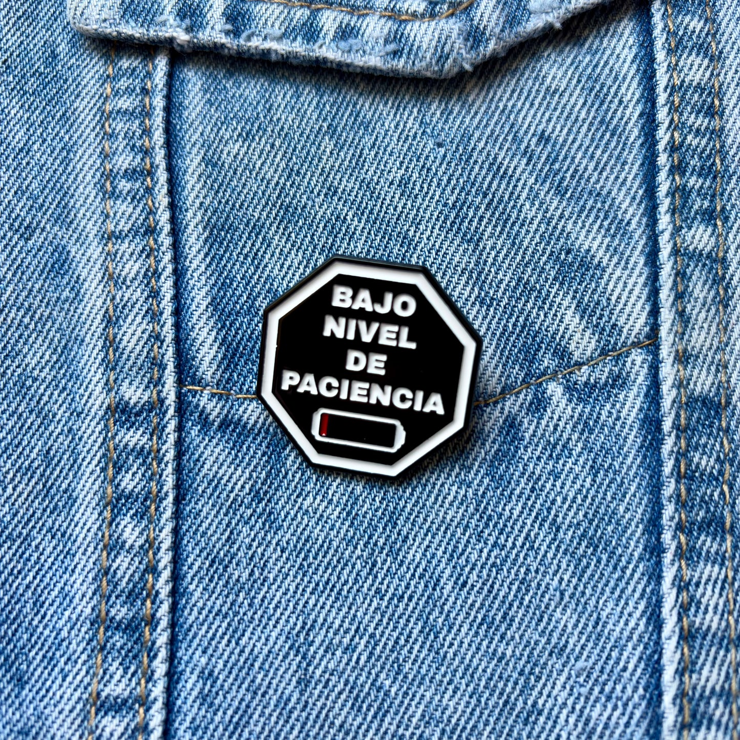PIN BAJO EN PACIENCIA