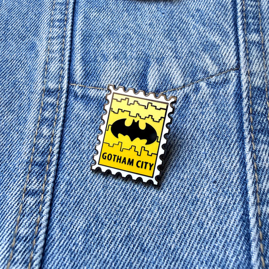 PIN GOTHAM CITY POSTAL