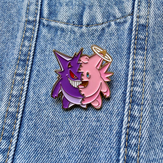 PIN GENGAR X JIGGLYPUFF