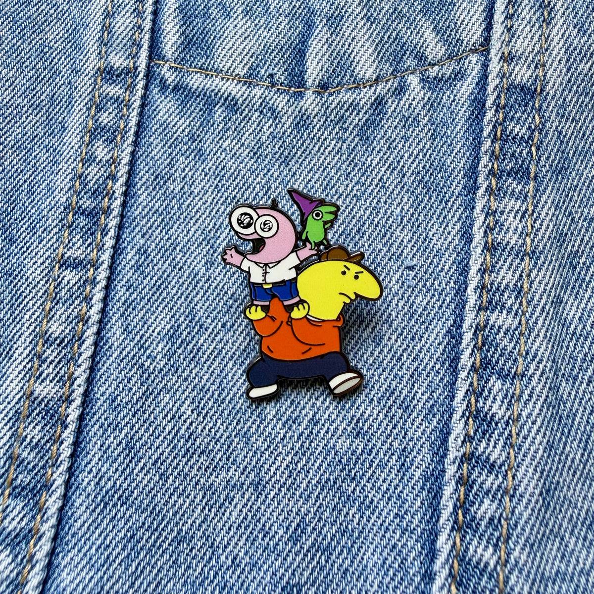 PIN SMILING FRIENDS