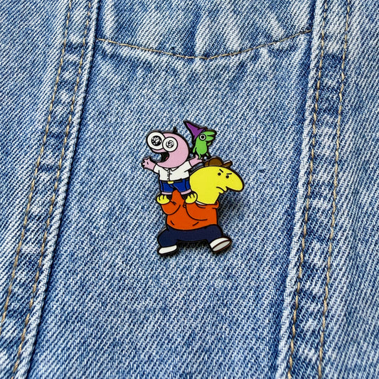 PIN SMILING FRIENDS