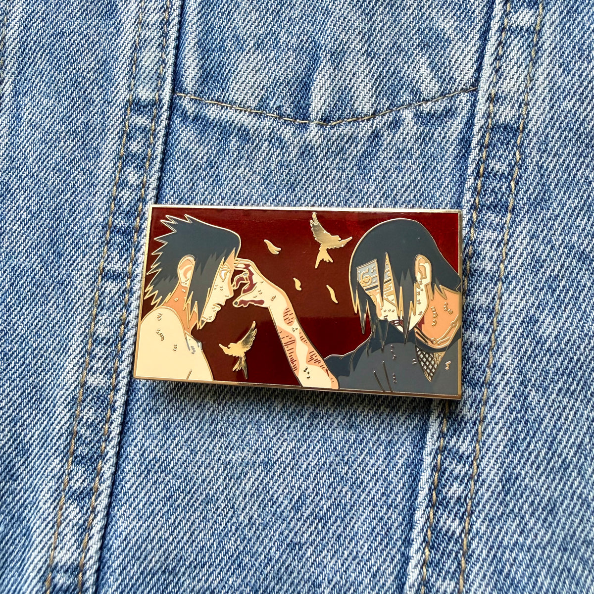 PIN ITACHI Y SASUKE
