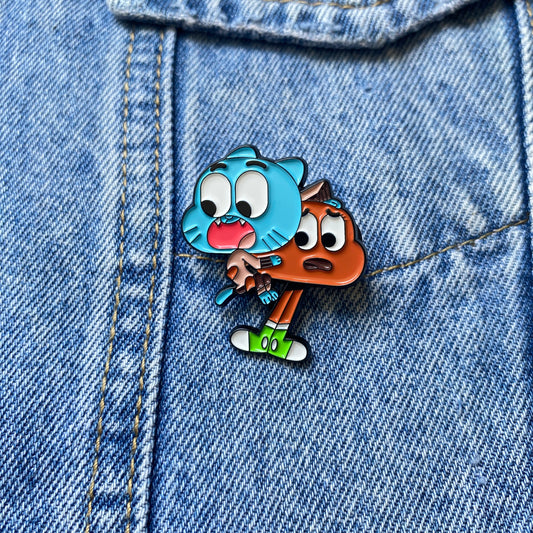 PIN GUMBALL Y DARWIN