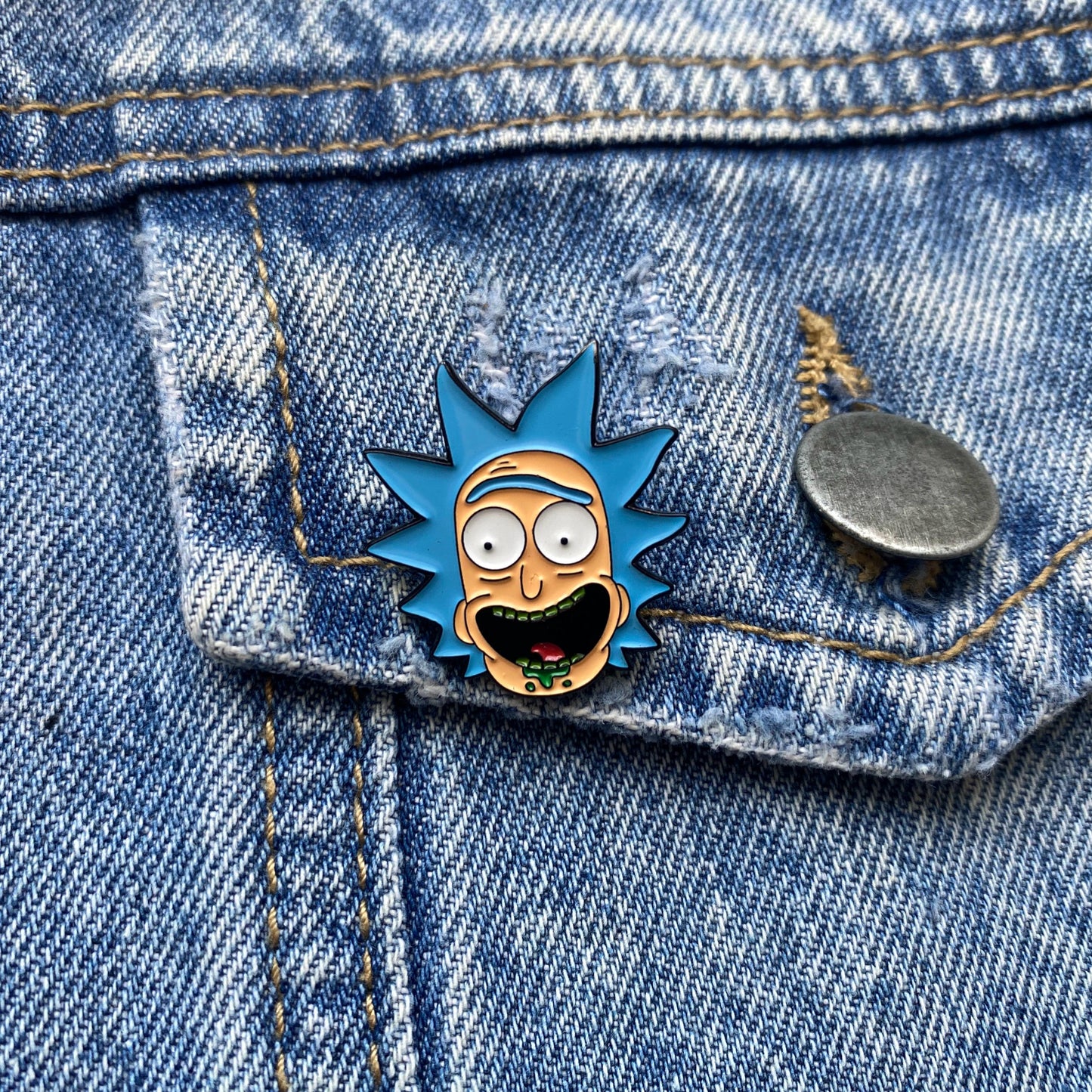 PIN RICK FACE