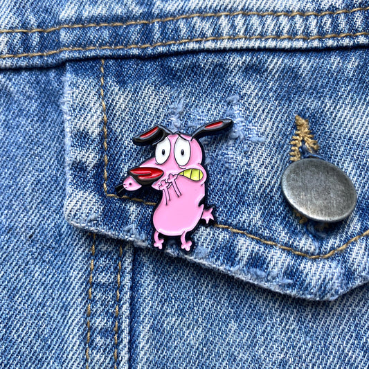 PIN PERRO COBARDE