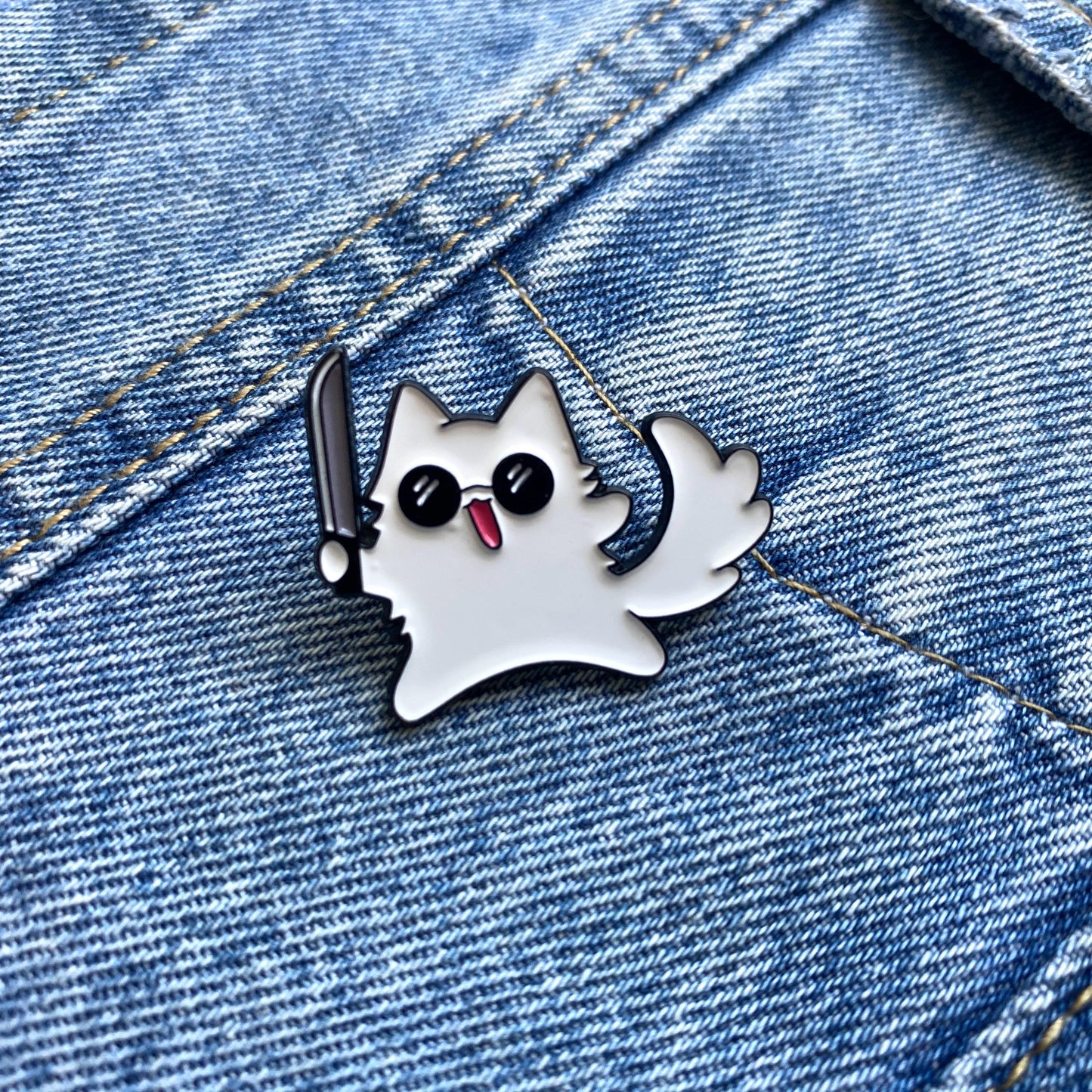 PIN GATO GOJO