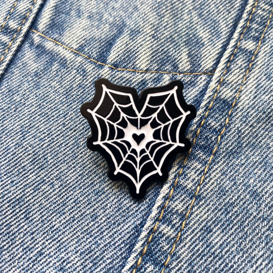 PIN CORAZON ARAÑA