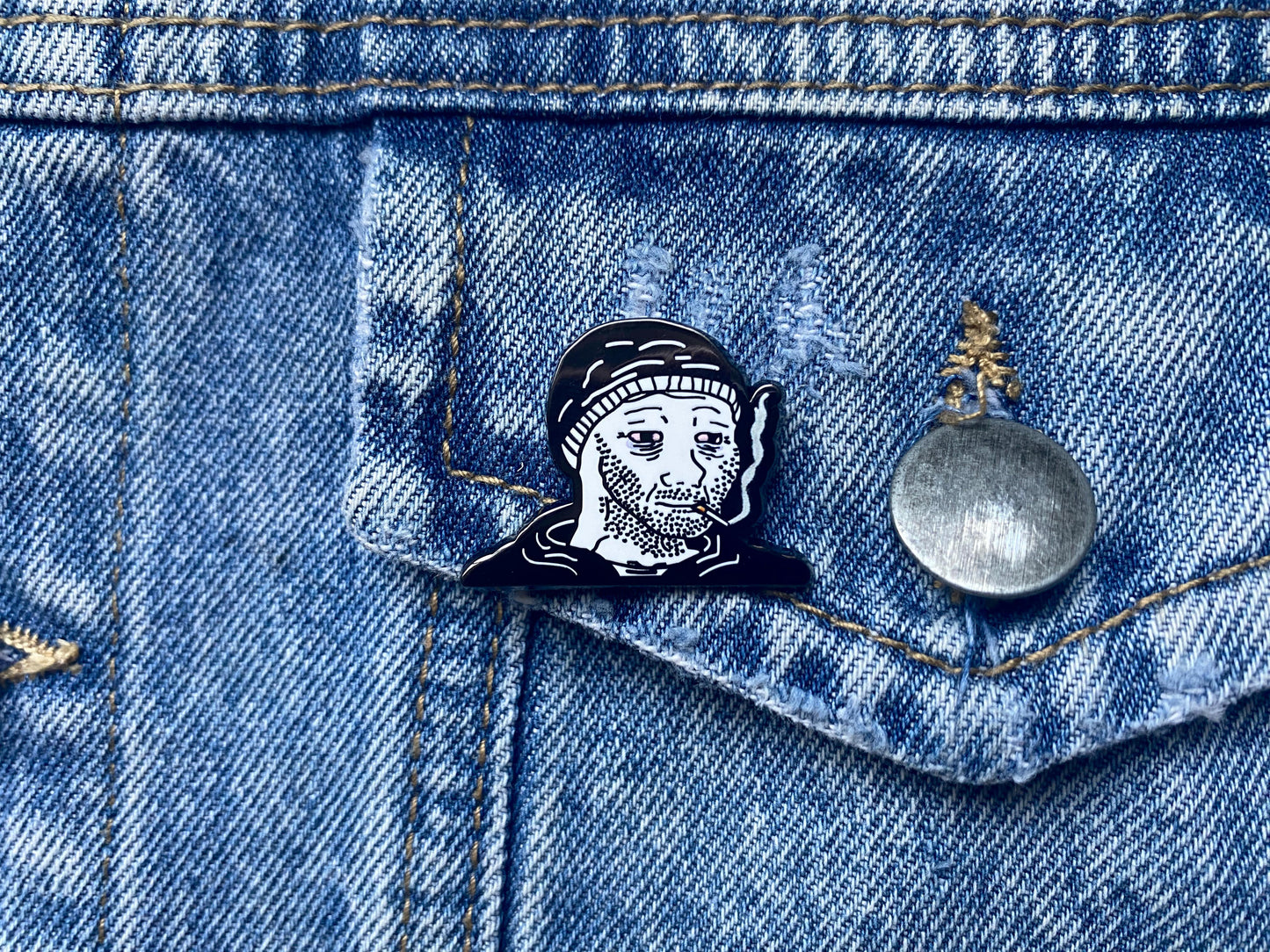 PIN DOOME WOJAK MEME