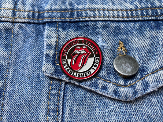 PIN ROLLING STONES