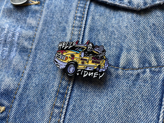PIN HELLO SIDNEY SCREAM
