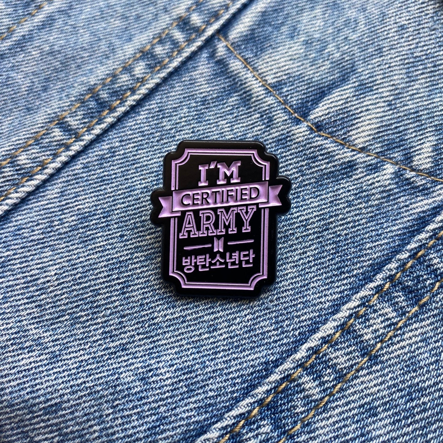 PIN CERTIFIED ARMY