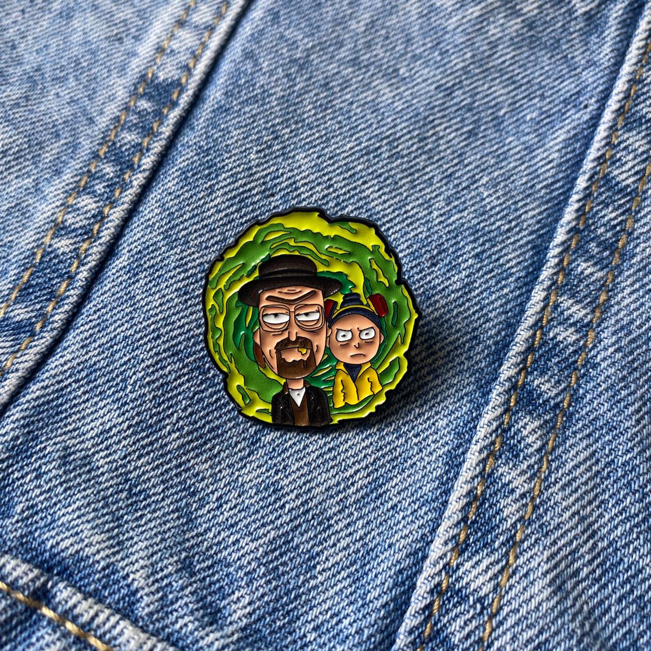 PIN RICK Y MORTY X BREAKING BAD