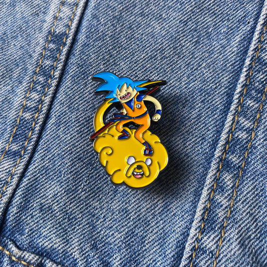 PIN HORA DE AVENTURA X DBZ