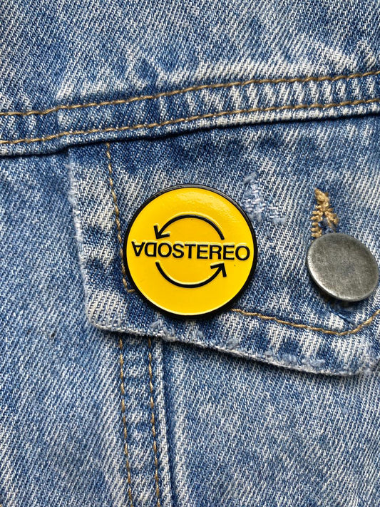 PIN SODA STEREO AMARILLO