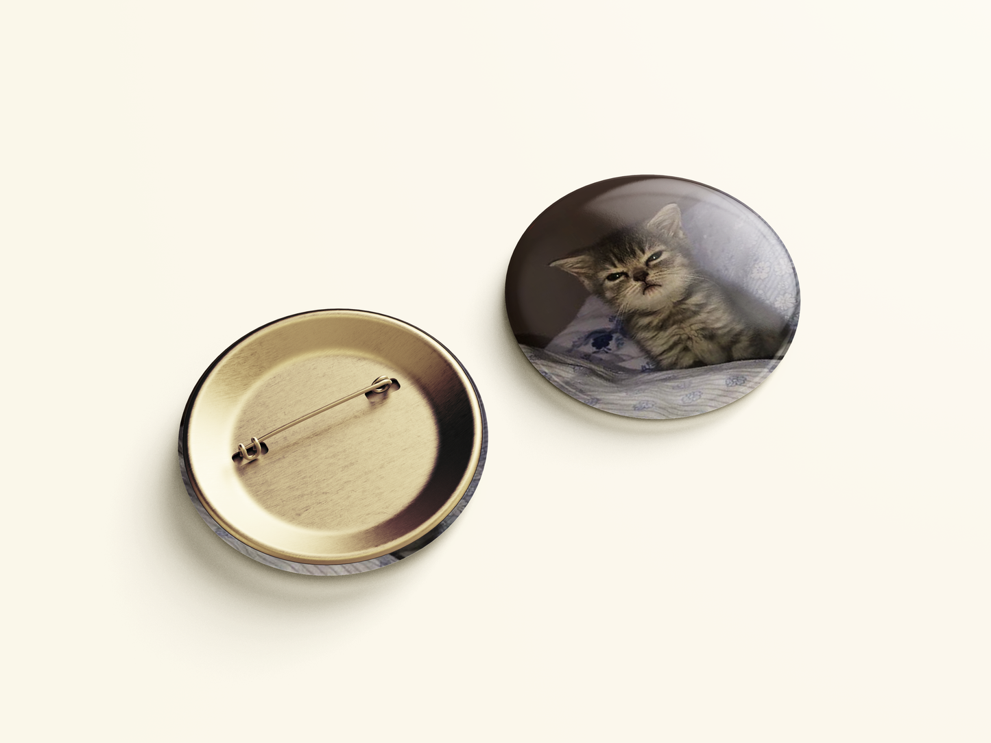 PIN GATO ENOJADO