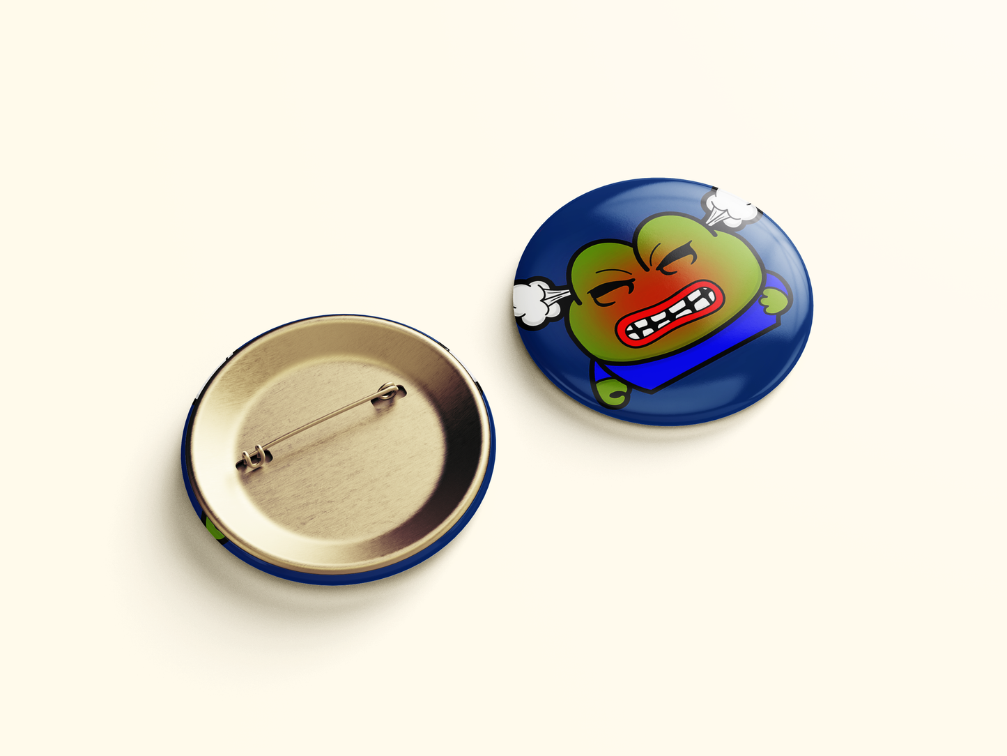 PIN RANA ENOJADA
